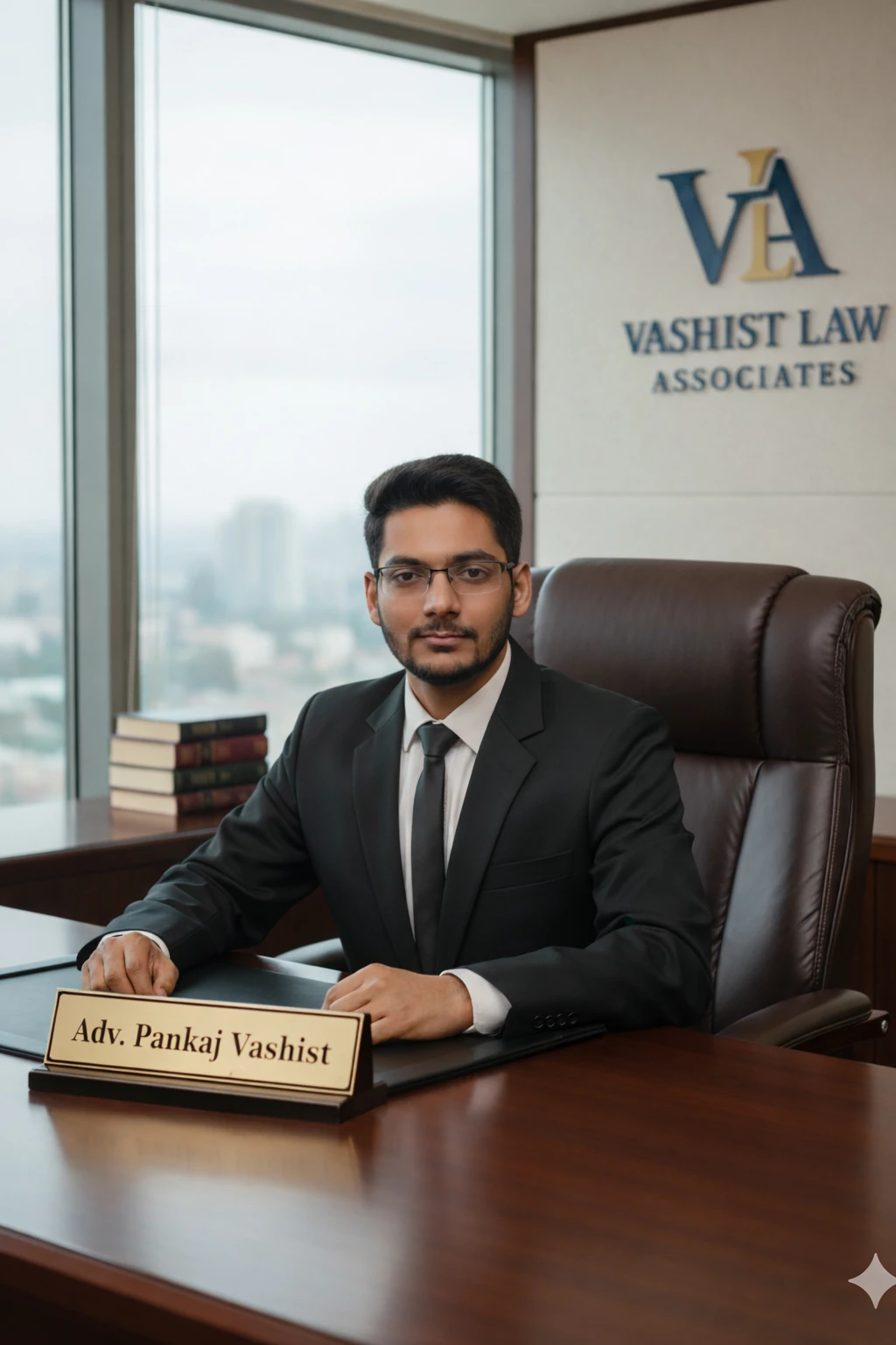 Adv. Pankaj Vashist, Founder of Vashist Law Associates