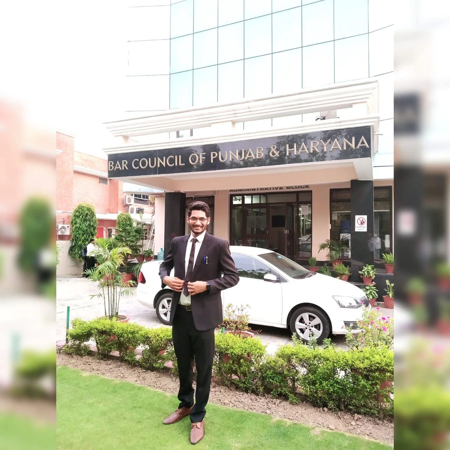 Visit to the Bar Council of Punjab & Haryana