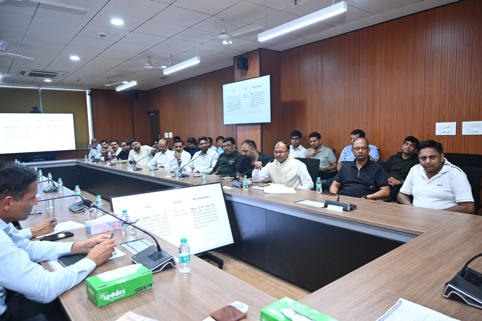Professional tax and industry interaction
