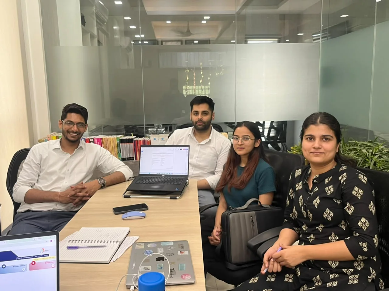 Team and professional work session